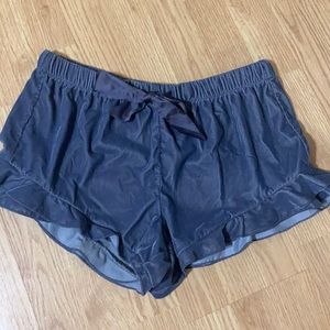 Victoria’s Secret crushed velvet pajama shorts